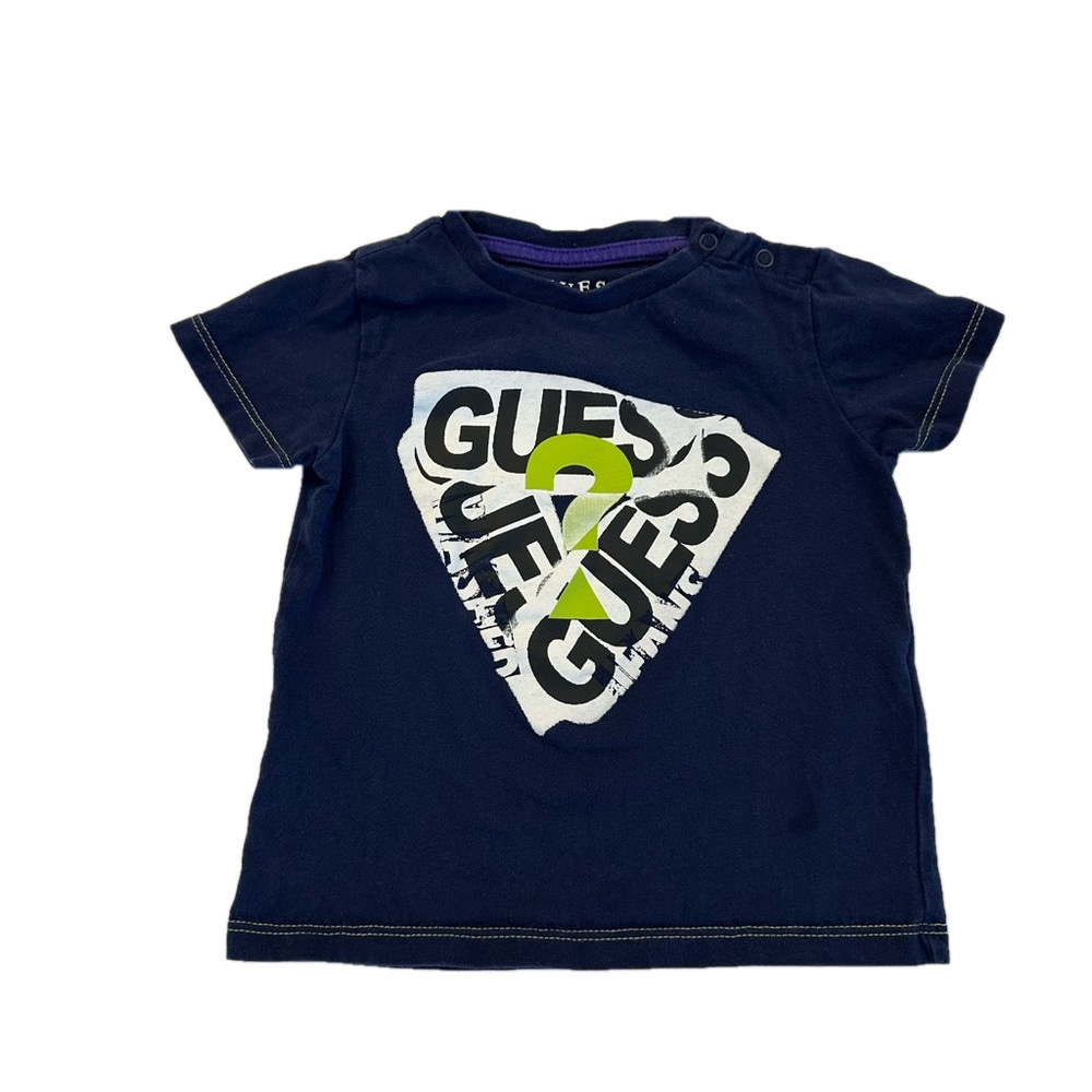 10/20$ Guess toddler navy blue T-shirt size 24 months
